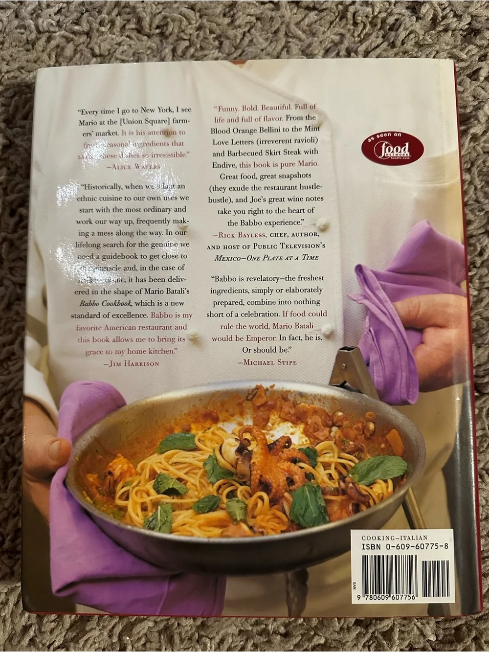 Mario Batali The Babbo Cookbook